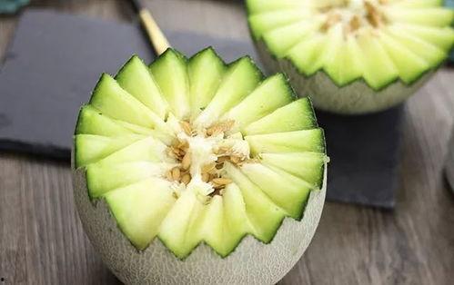 带皮吃的蜜瓜,带皮蜜瓜的全新食尚体验